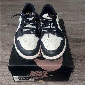 Nike Classic Black and White Low-Top Sneakers